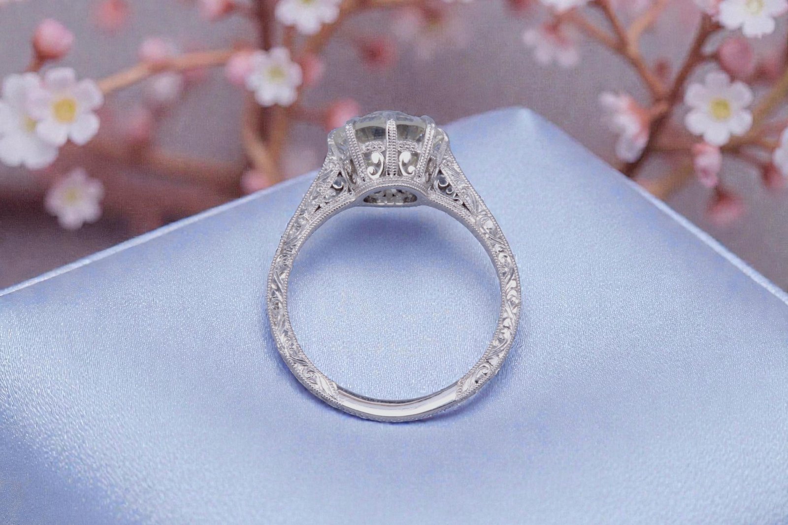 Classic diamond ring for Escondido couples