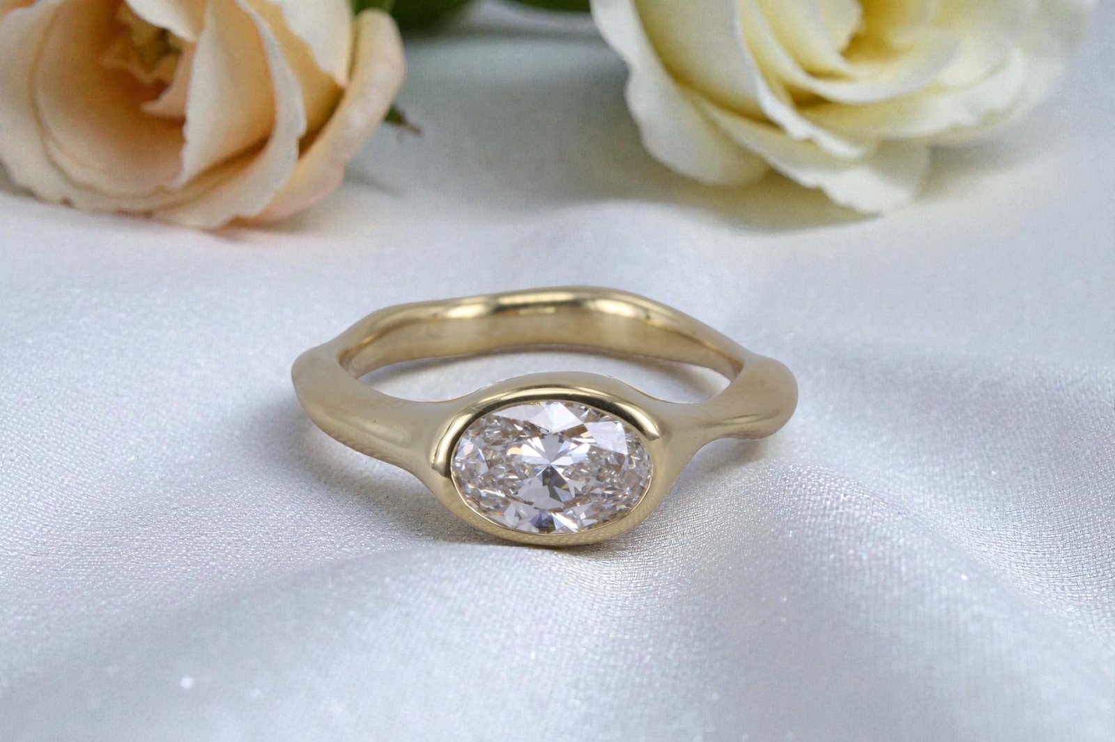 Non-traditional engagement ring for Escondido couples